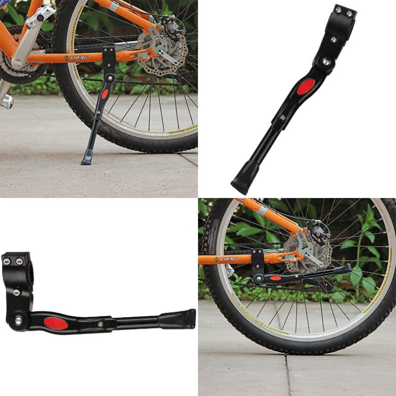 Soporte de aleación de aluminio para estacionamiento lateral de bicicleta, soporte portátil para bicicleta de montaña y carretera, elementos de ciclismo impermeables