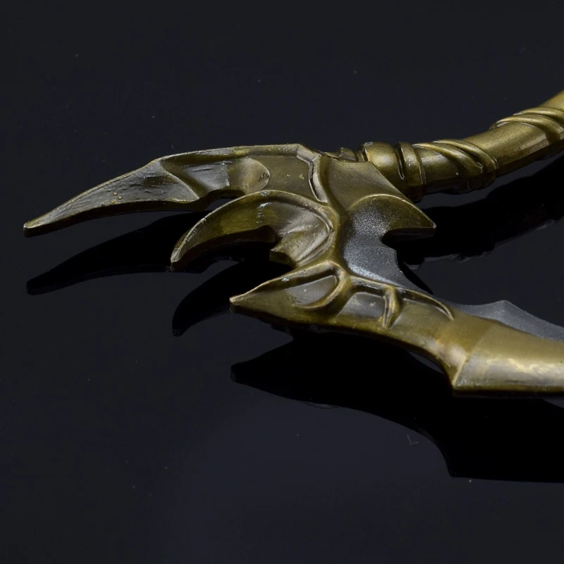 8.26in Game Randapparatuur Furious Chop De Verdict Dragon Slayer Mes Wapen Model Melee Zwaard Ambachten Desktop Ornamenten Jongens Speelgoed