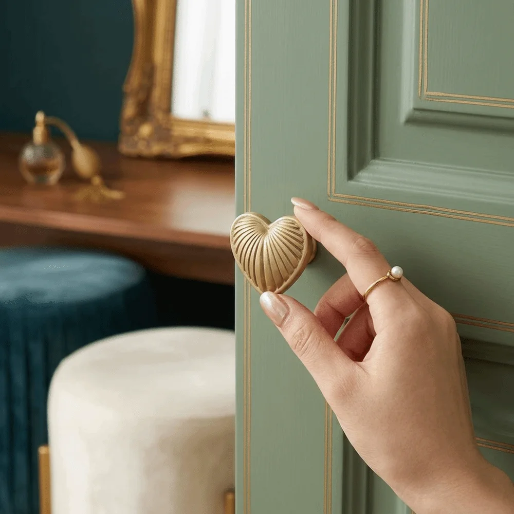 Brushed Chrome Gold Cabinet Knob Modern Minimalist Single Hole Mounting Drawer Pull Handle Smooth Hand Feel Solid Structure