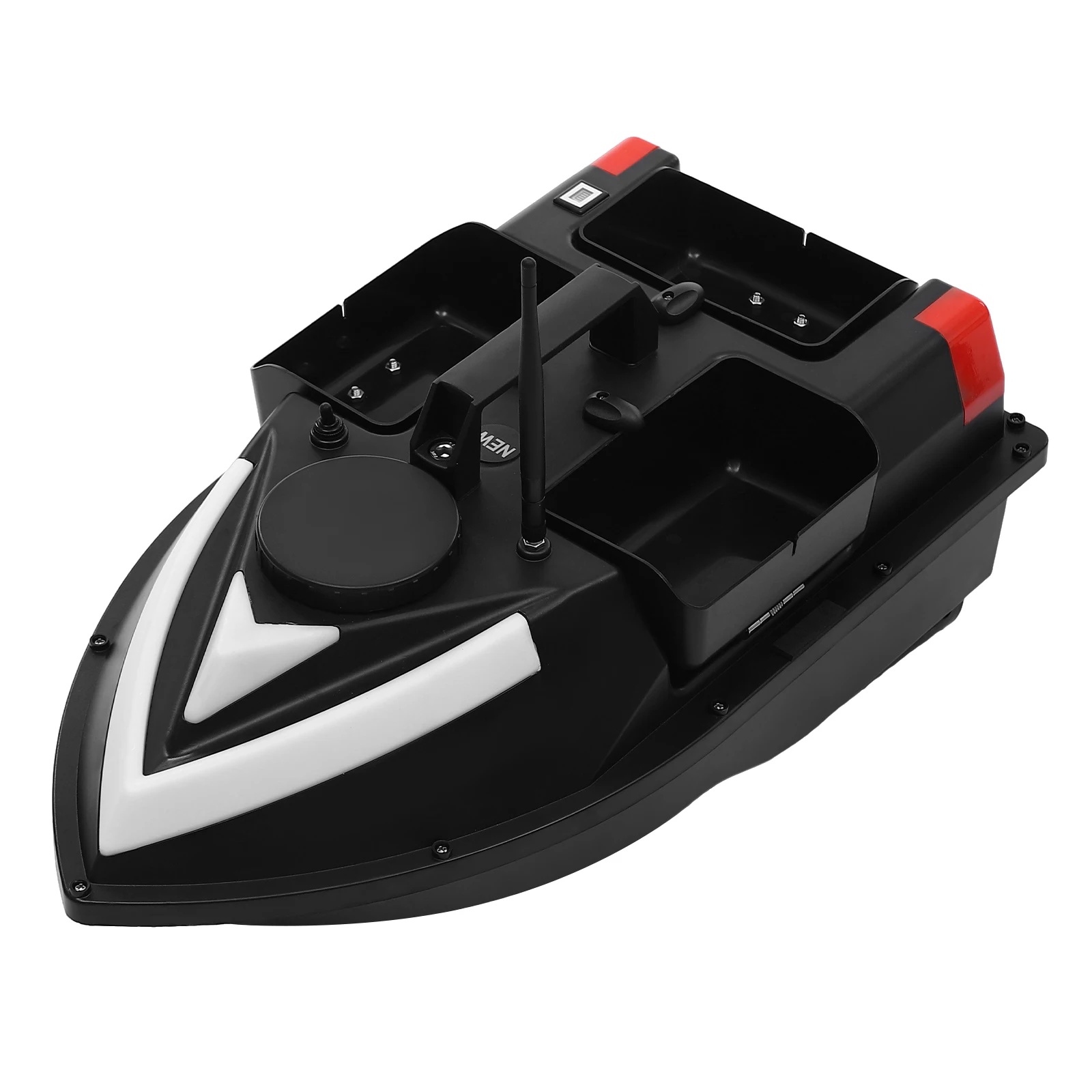 Fischköderboot mit Doppelmotor, Fernbedienung, AC100-240V, automatische Rückkehrfunktion, GPS-Fischfinder, unterstützt 5200mAh Lithium-Batterie für die Lieferung von Maisködern. – Detail 6