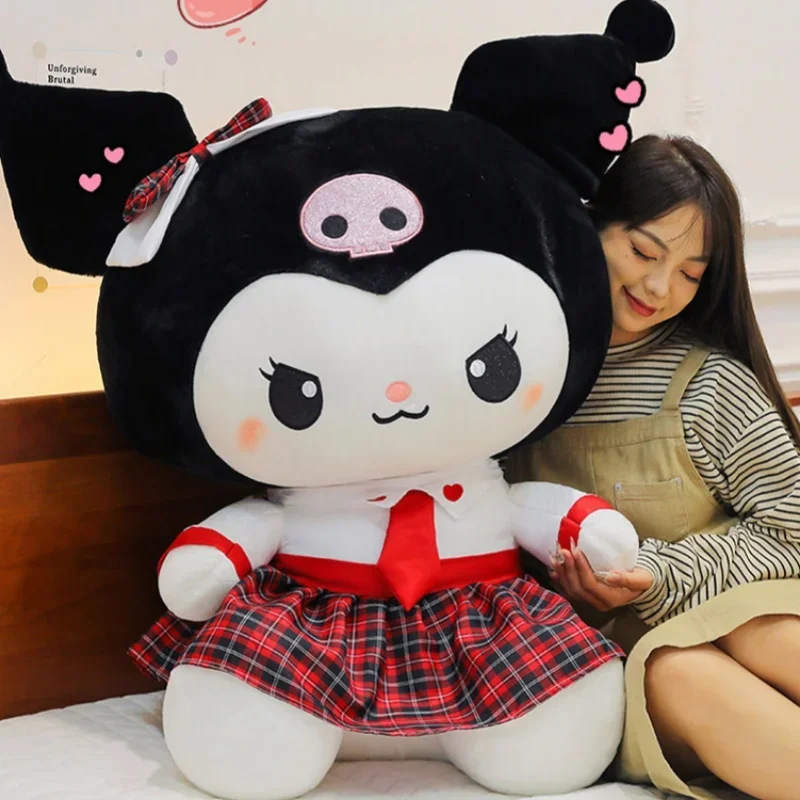 100cm Large Big Size Sanrio Hello Kitty My Melody Anime Plush Stuffed Doll Room Plushies Pillow Ornaments Children Holiday Gift