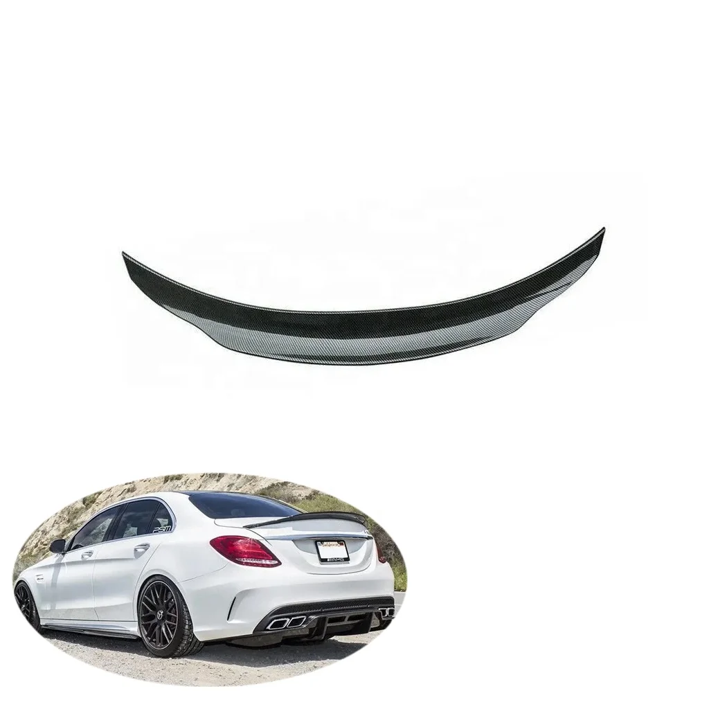 

Suitable For BENZ W205 PSM Rear Spoiler 4 Door Sedan 2015-2020