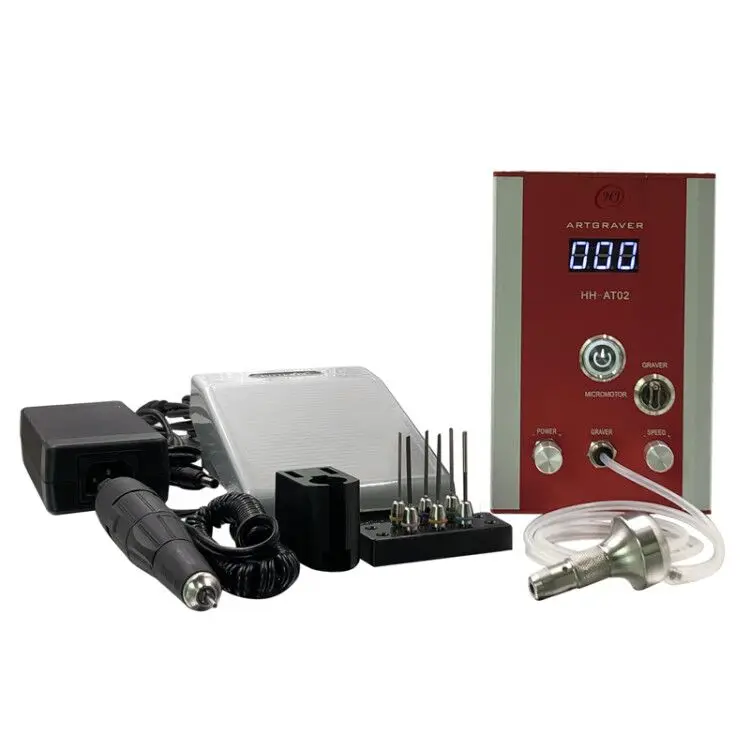 

Art Engraving Machine ARTGRAVER II with Polisher (Using Without air Compressor) Jewelry Engraving Machine