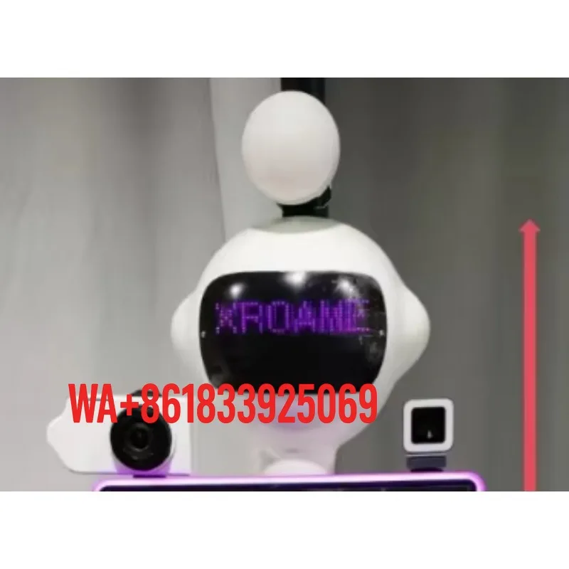 Automatic Rotating Photo Booth Robot Wireless Roamer Selfie Machine Smart Tracking Ring Light Portable Photobooth Customized