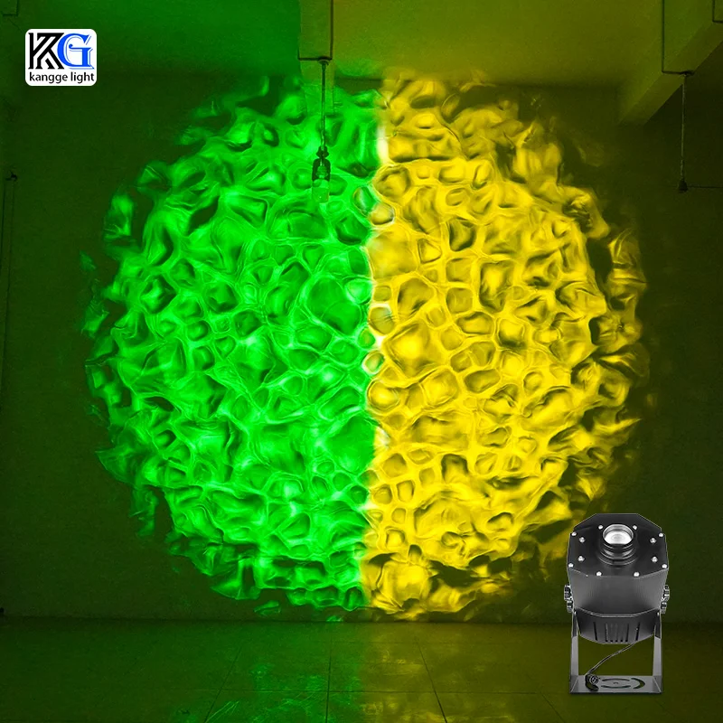 LED Waterproof Water Wave Light Water Wave Effect Projector Stage Light Party Pattern Lighting Show Laser Projector for Stage