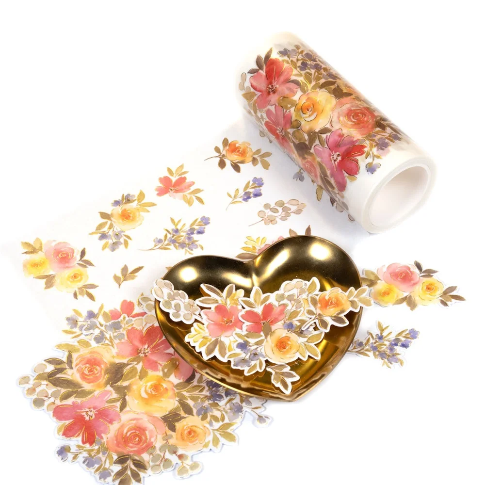 Cozy Blooms Metal Cutting Dies Stamps Stencil Set DIY Scrapbooking Greeting Card Flower Washi Crafts Frames Cut Die Decoration - view 2