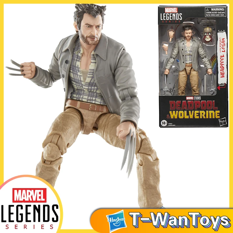 

Original Genuine Marvel Legends Series: Headpool with Marvel’s Logan (Deadpool & Wolverine) 6-Inch Figure, by Hasbro Unopened