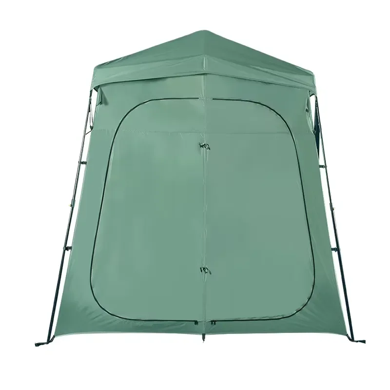 Free Shipping Simple Double Quick Throw Camping Shower Tent Customizable Mobile Toilet and Bath Unit Outside Processing