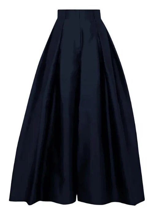 2026 Women's Fashion Solid High Waisted Wide Leg Suit Pants Spring Loose Casual Simple Trousers Street Retro Floor Length Pants