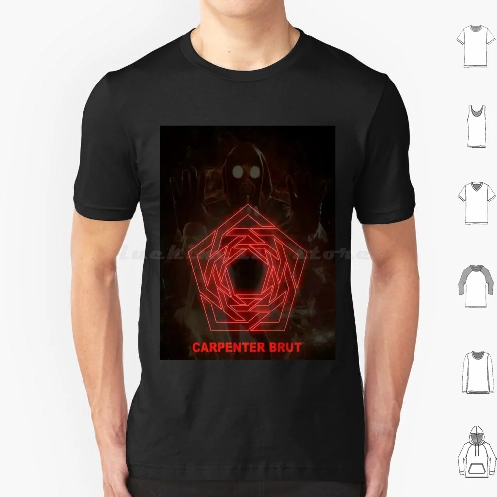 Carpenter Brut T Shirt Cotton Men Women DIY Print Carpenter Brut Carpenter Brut Synthwave Carpenter World Retro Music Outrun