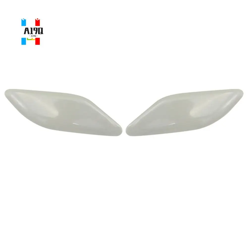 A19Q-1Pair pare-chocs avant phare laveuse buse de pulvérisation couvercle rondelle Jet capuchon pour Mazda CX-7 CX7 2009-2013