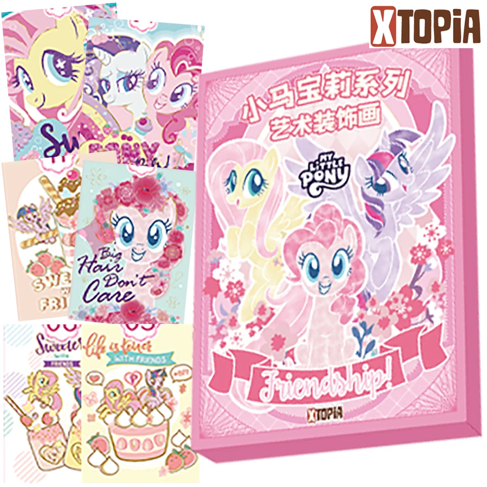 

Xtopia Original My Little Pony: Изысканный рождественский подарок, креативный набор для рисования формата А4, декоративные игрушки по мотивам мультфильма для детей