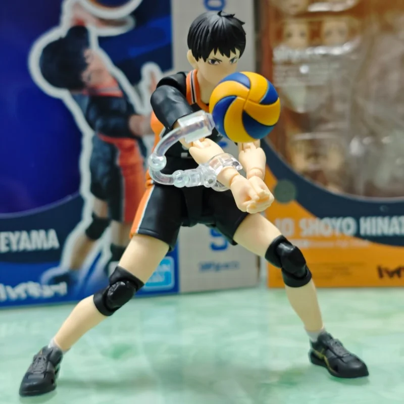 

Original BANDAI S.H.Figuarts Tobio Kageyama Haikyuu Anime Action Figure PVC Movable Joint Collectible Figurine Toy Gift For Fans