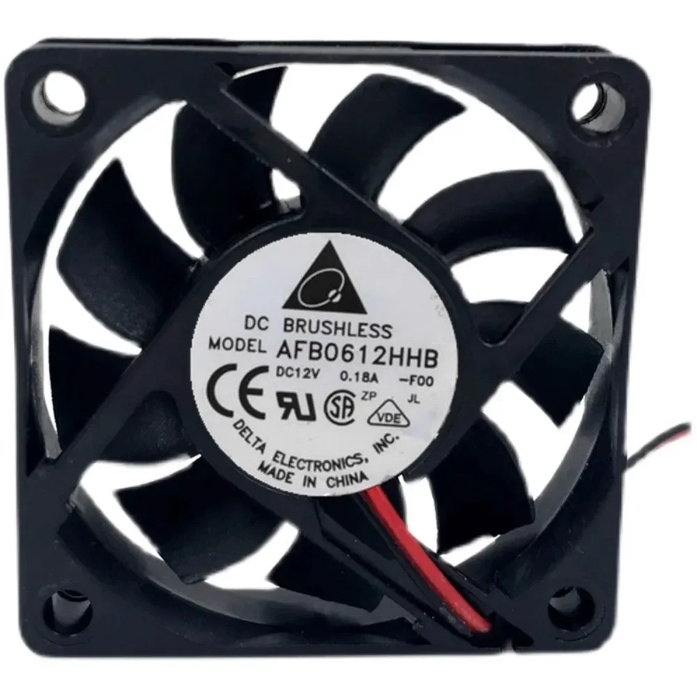 New Cooler Fan For Delta AFB0612HHB 6015 12V 0.18A 6cm CPU Chassis Cooling Fan 60*60*15MM