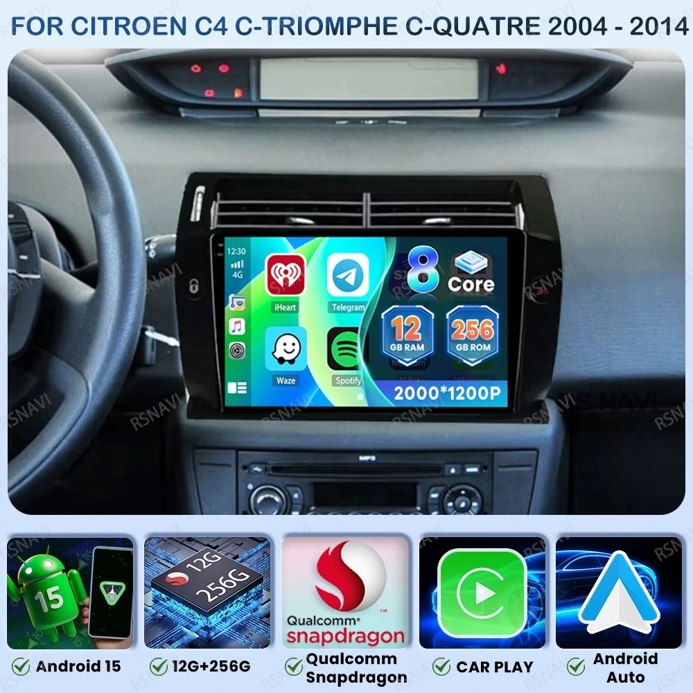 Android 15 Car Radi…