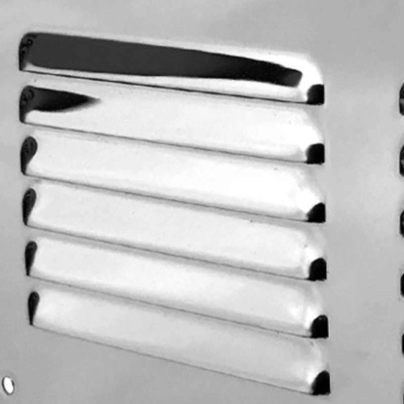 

Легко устанавливаемое вентиляционное окно с двойным отверстием, конструкция с жалюзи из нержавеющей стали, морской класс для яхт