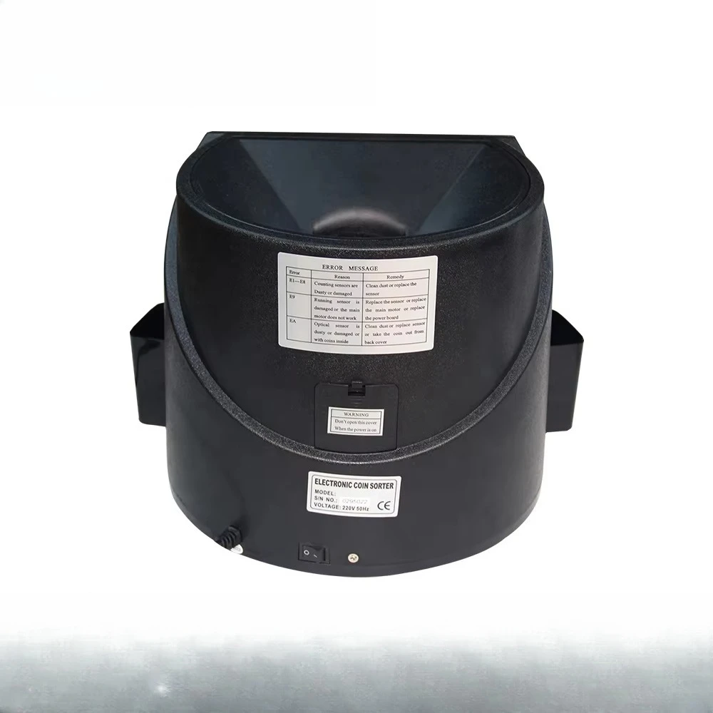 CS550 for Euro Philippine Mexico and Other Countries Coins Automatic Electronic Coin Counter Coin Counting Money Count Machine