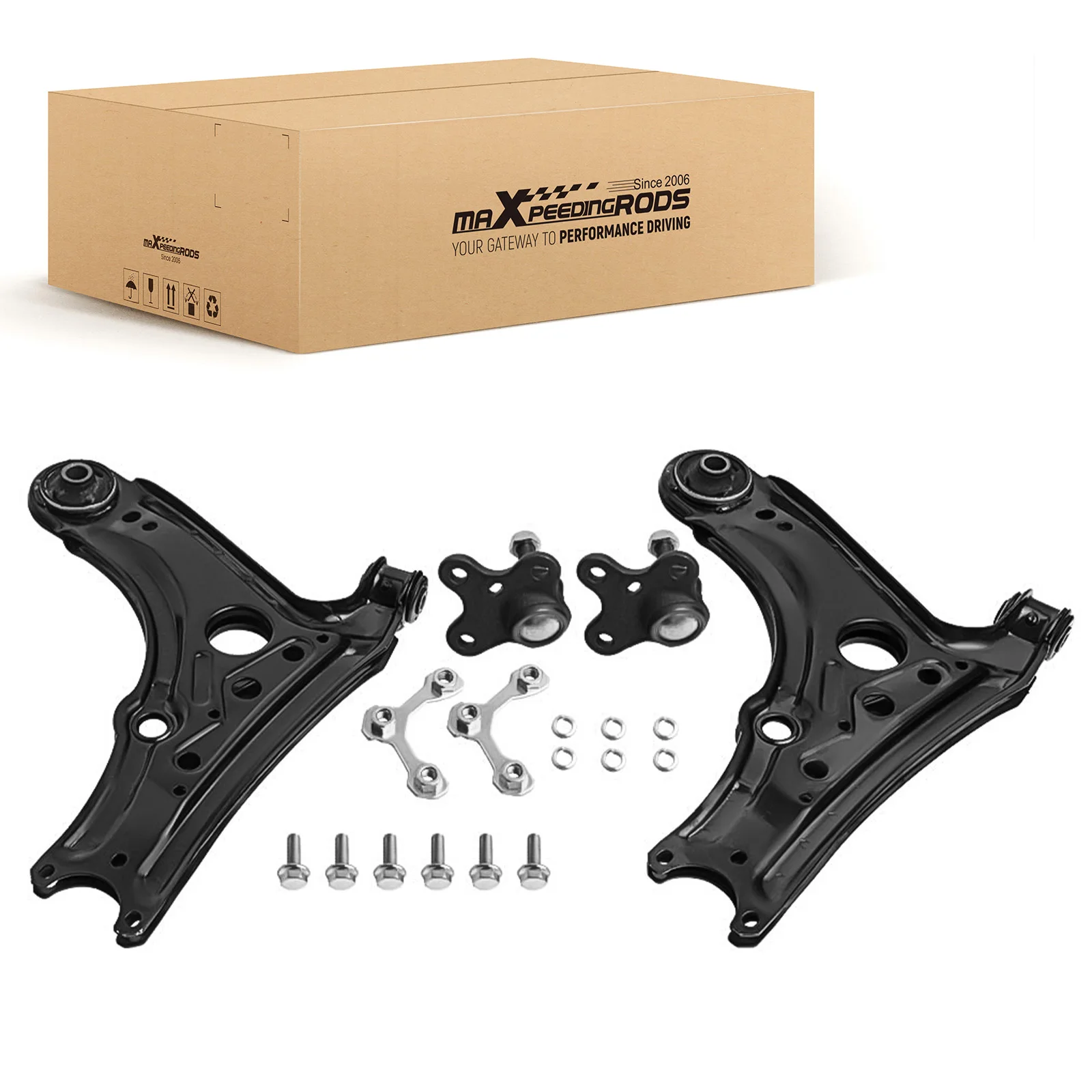 Front Left & Right Control Arms for VW Polo 6N1 1994-1999 Seat Arosa 6H 1997-2004 6N0407151B