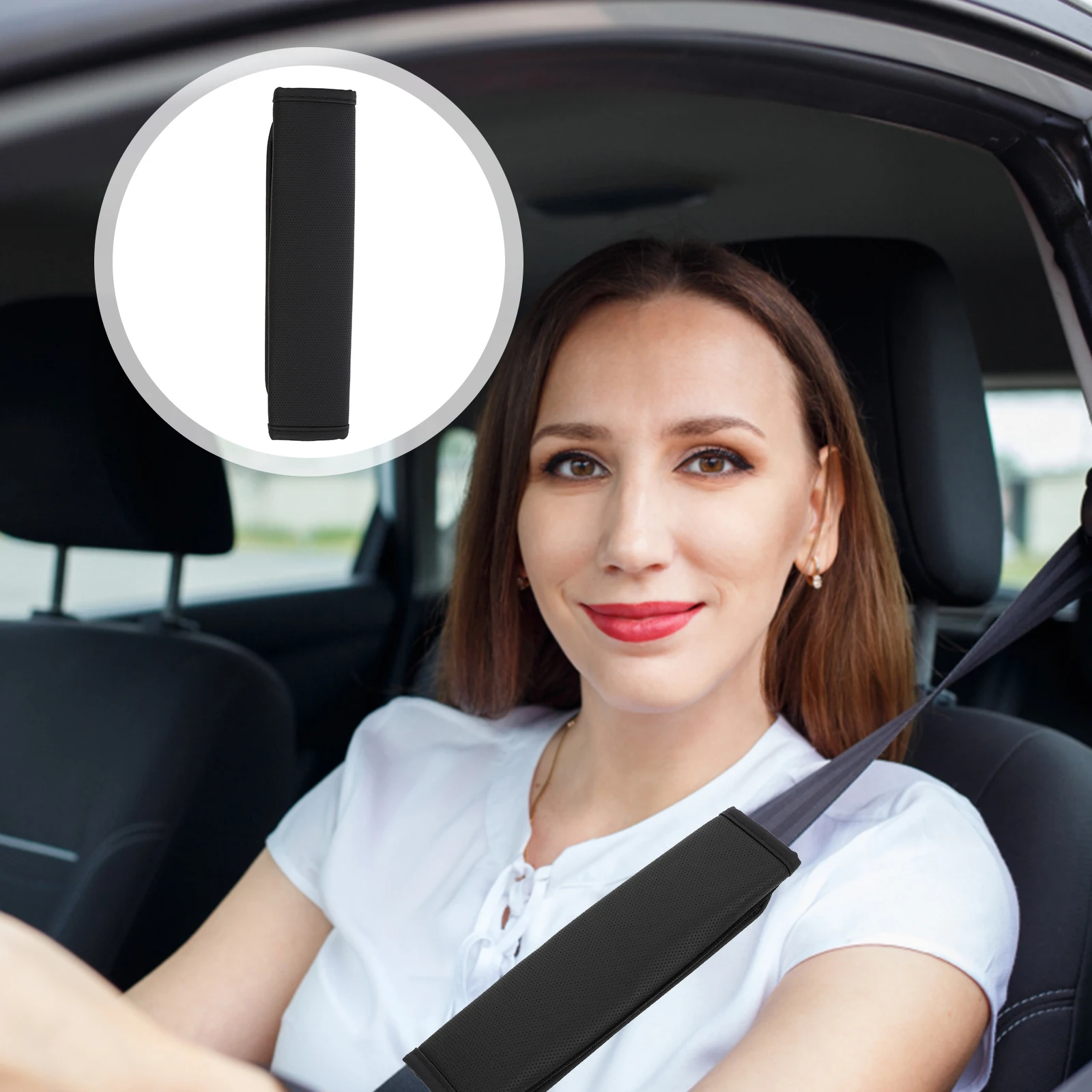 

Car Cover Shoulder Protector Cushion Pad Auto Accessories Safety Driving Supplies Motorcycle Gear