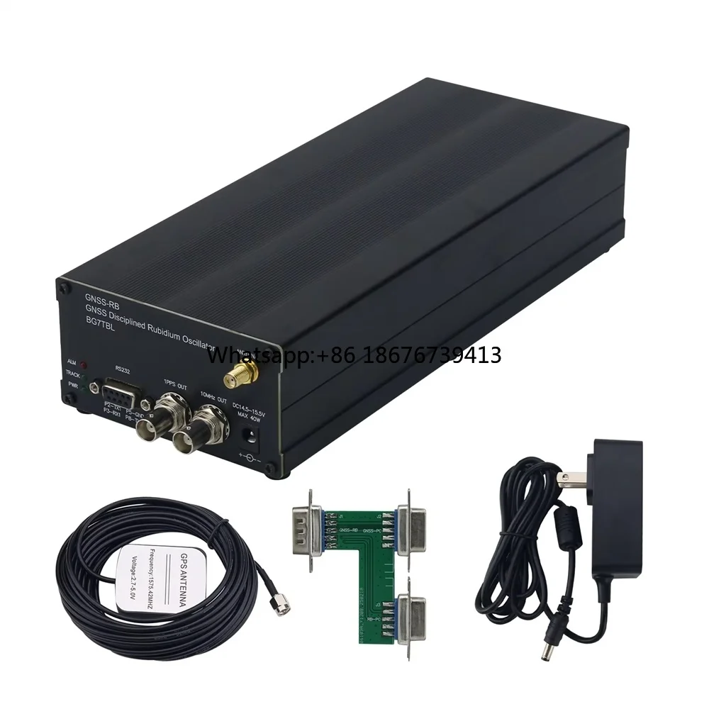 GNSS-RB-SR0100 GNSS Disciplined Rubidium Oscillator 1PPS Square Wave Output GPS/BDS/GAL/GLO/QZSS Receiving