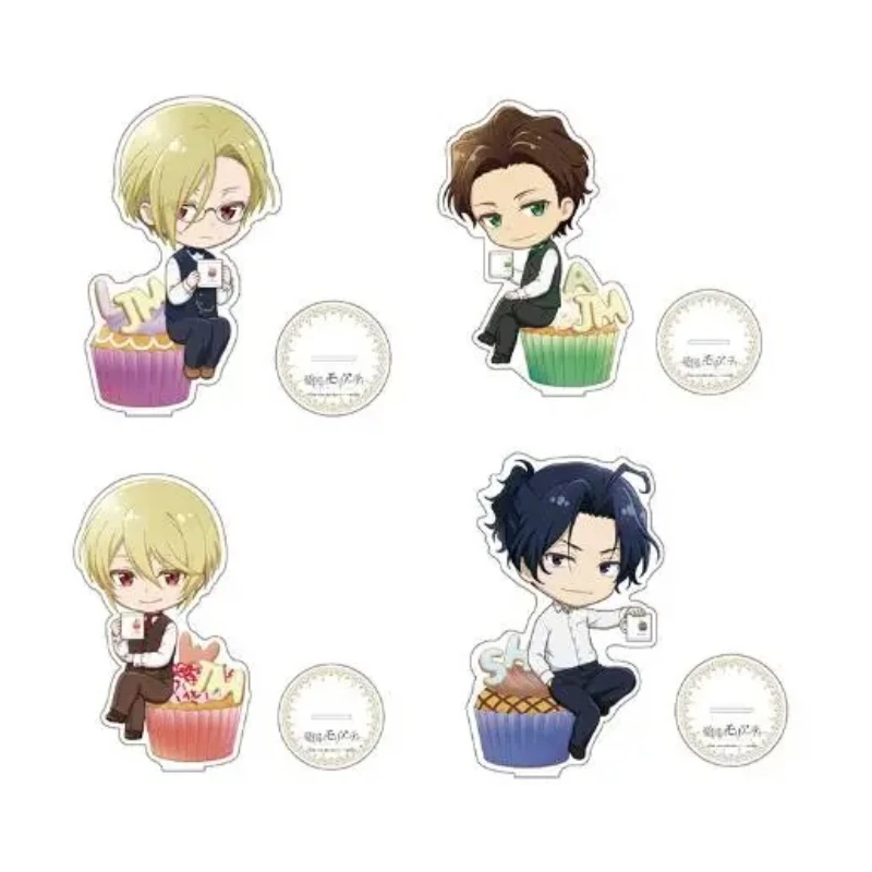 

Anime Sebastian Yuukoku no Mini Action Figure Doll William James Albert Acrylic Stand Model Plate Cosplay Toy for Gift