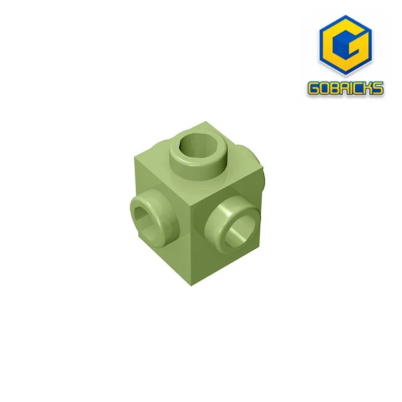 GDS-650 BRICK 1X1 W. 4 KNOBS compatible with lego 4733 children's DIY Educational Building Blocks Technical