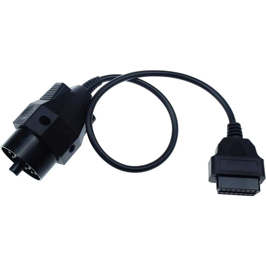 1Pc OBD OBD II Adapter for BMW 20 pin to OBD2 16 PIN Female Connector E36 E38 E39 E46 E53 for BMW 20pin