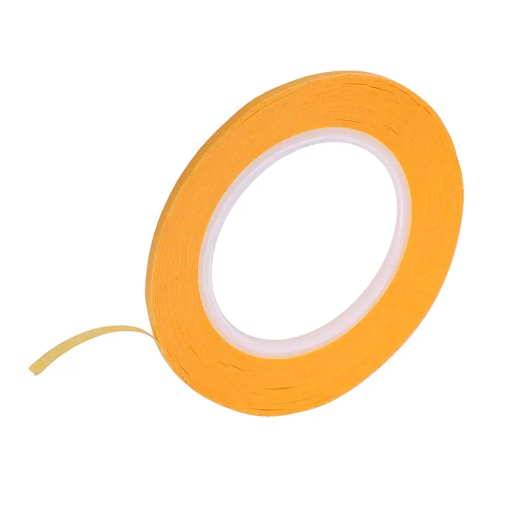 모델 마스크 테이프 고온 저항 페인트 테이프 종이 곡선 라인 튜빙 DIY 도구 레진 피규어 페인팅용