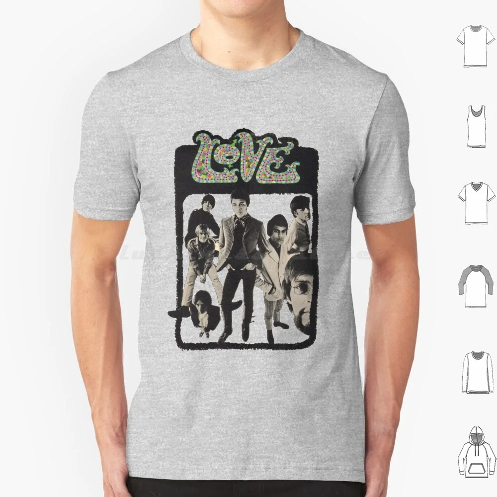 Arthur lee e amor t camisa tamanho grande 100% algodão banda de amor arthur lee psicodélico para sempre muda da 60s califórnia la verão