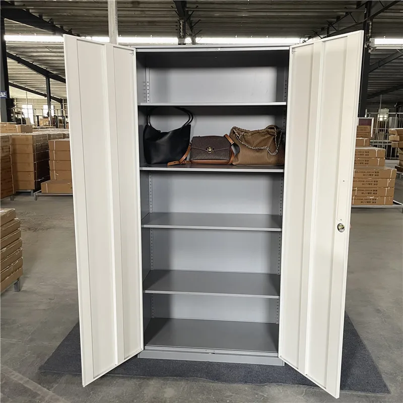 Modern Design Metal Office Storage Cabinet with Key Lock Low Partition Iron Panel File Cabinet for Outdoor Bedroom Application