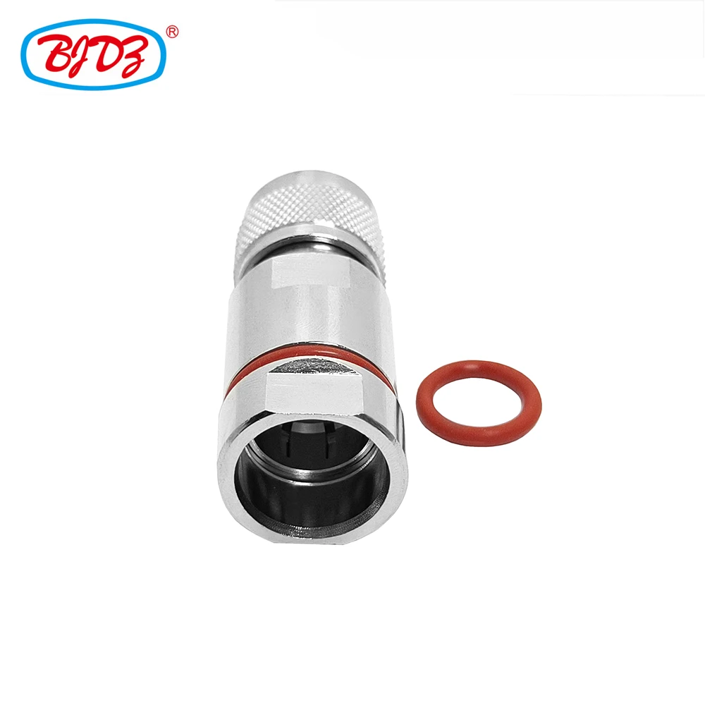 Free Shipping 2PCS Coaxial UHF Male Plug Clamp Connector for 1/2 Cable