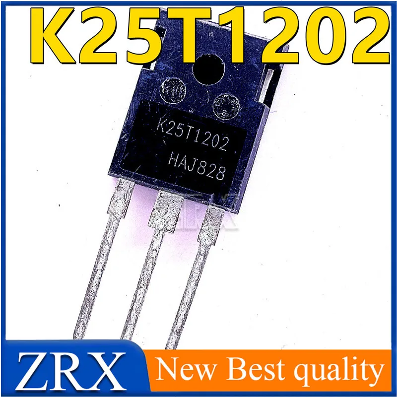 

5Pcs/Lot K25T1202 New Imported Spot TO-247 25A 1200V In Stock