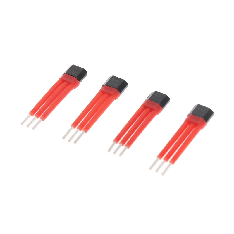 10PCS Electrocar Motor Hall Sensor with High Temp Sleeve, Compatible 3144/41F/43F/413/A44E, Hall Switch