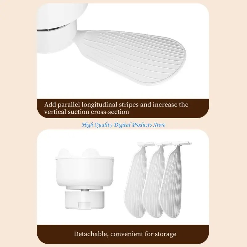 Ventilador colgantes eficiente en energía U2JE con acampado remoto 3 velocidades campamento esencial