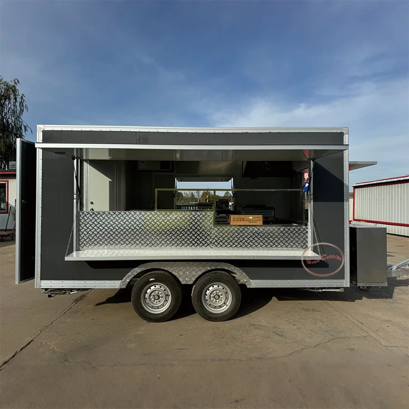 

Outdoor Food Trailer Efficient Practical Clean And Tidy Catering Kitchen Trailers for Events