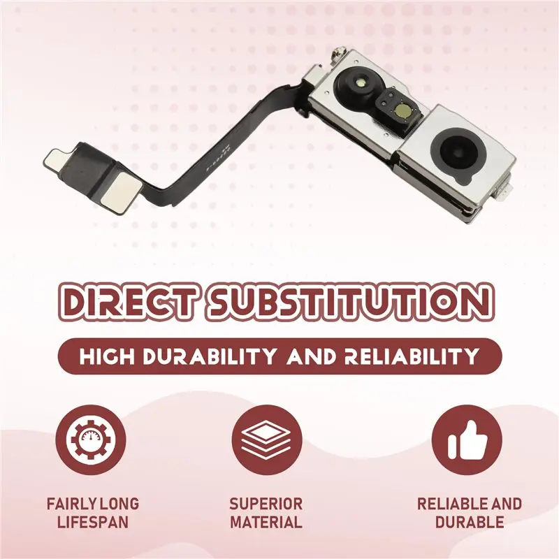B67C For Iphone 17 Pro Small Front Face ID Sensor Camera Flex Cable Replacement Part For Repair Accessories