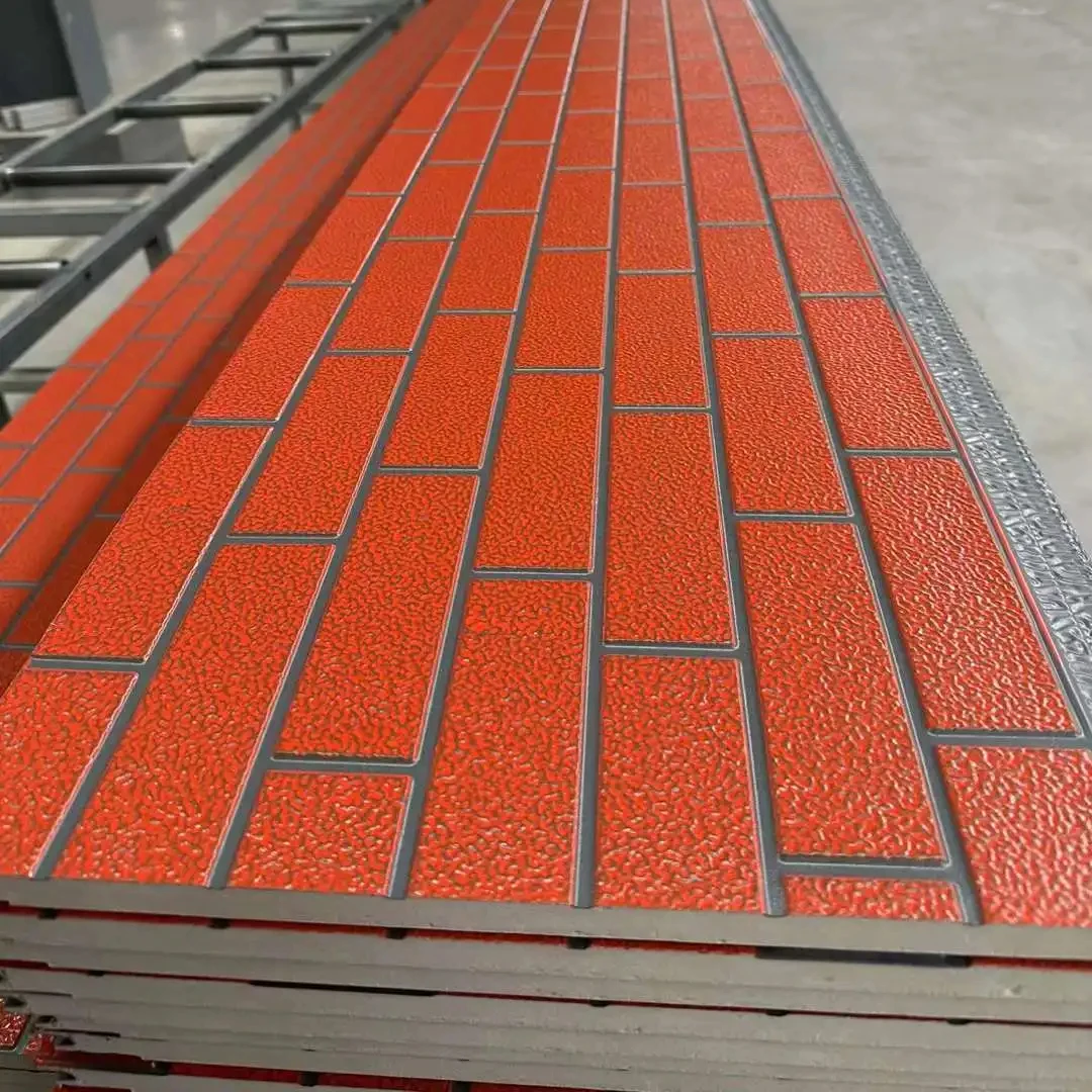 

2022 Lightweight House Exterior Wall Insulation Wall Decorative Polyurethane Sandwich Panel