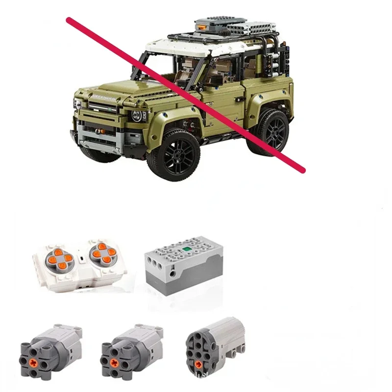

No Bricks APP Control Motor for Land Rover Defender 42110
