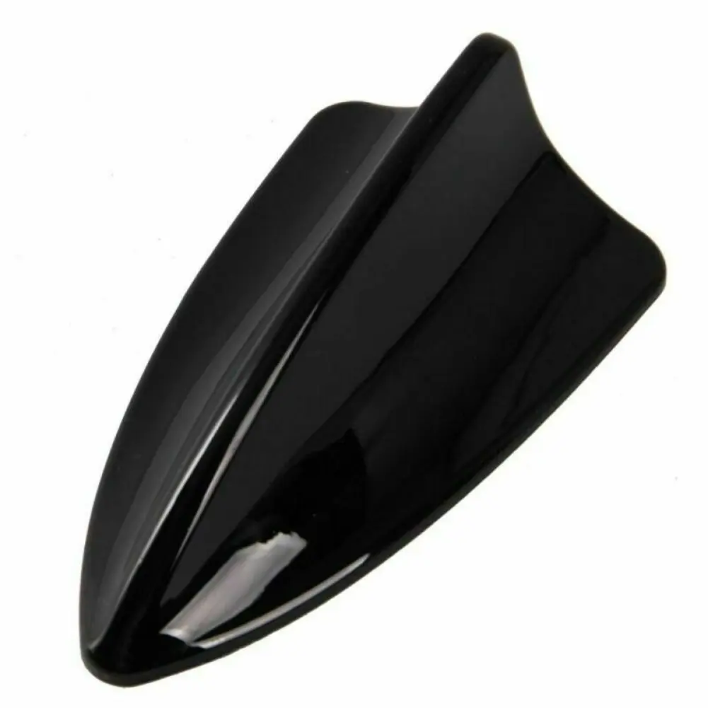 Universal Car Roof Shark Fin Decorative Aerial Antenna Cover Sticker Base Roof Carbon Fiber Style For BMW Honda Toyota antenna
