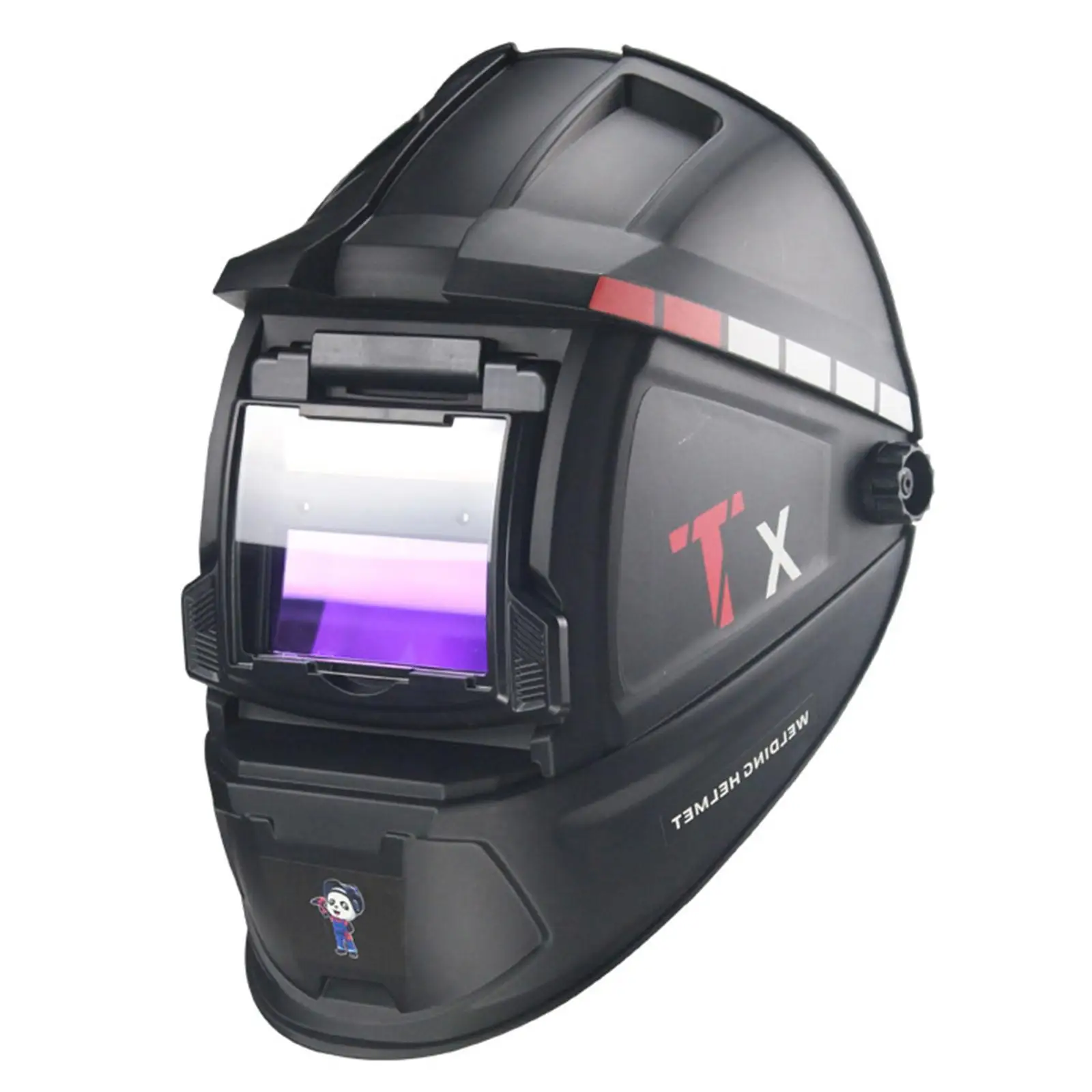 Solar Power Auto Darkening Welding Helmet 2 ARC Sensors for Mig ARC
