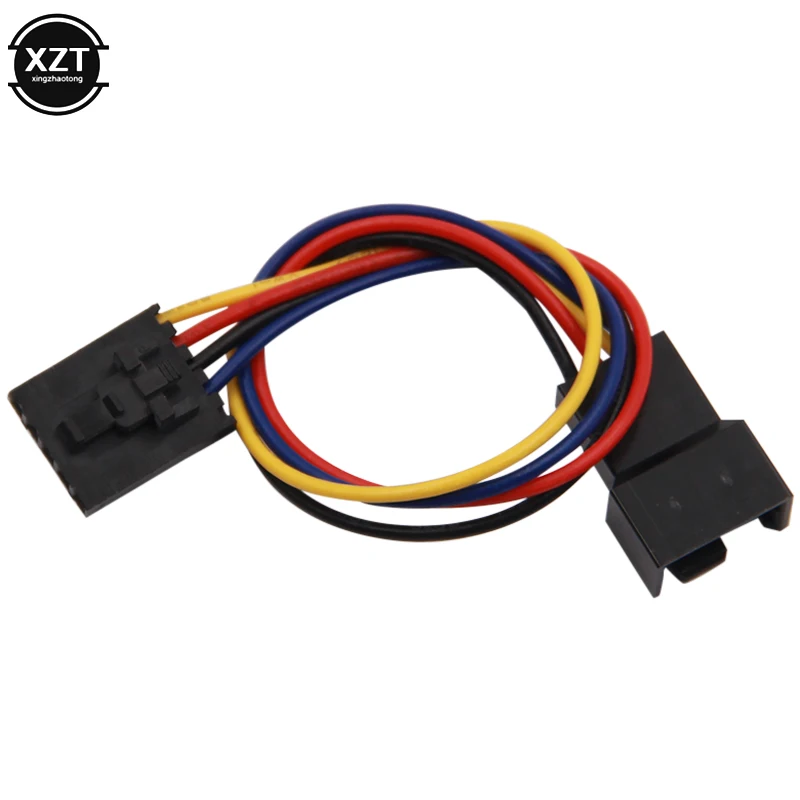 

2pc/lot 5 Pin 4 Wire Interface Computer CPU Case Fan Connector Cable Adapter Fan Conversion Line Extension Cable For DELL