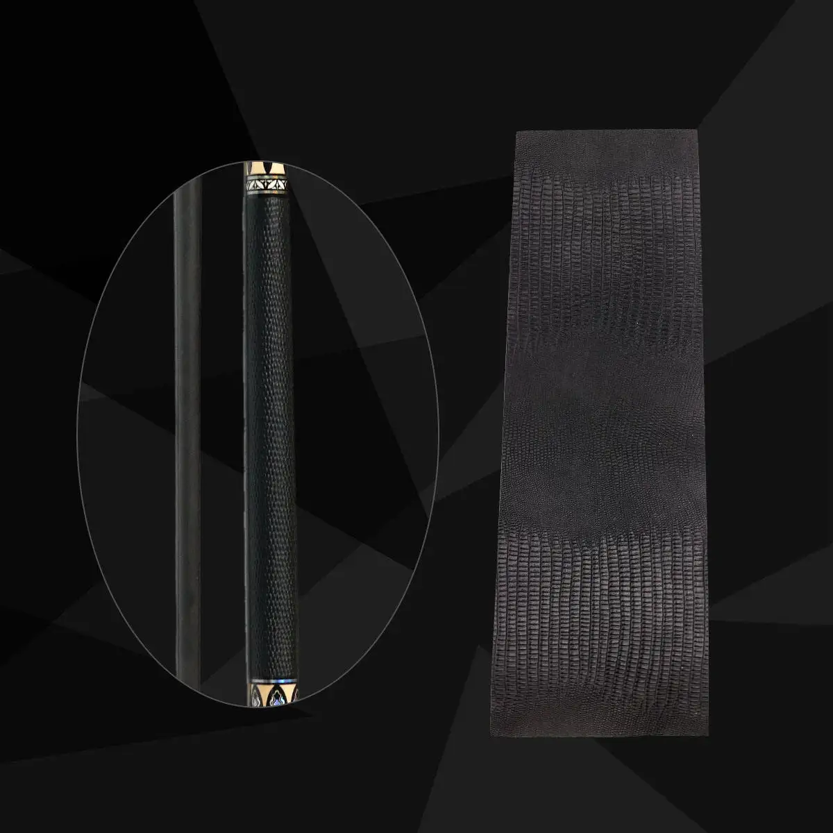 Billiard Accessory Premium Quality Real Leather Wrap for Billiard Pool Cue Stick Butt Hand Grip Leather