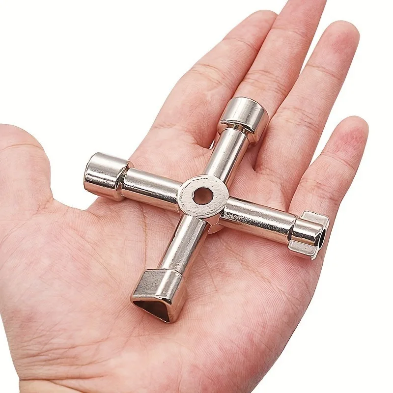 Multifunctional Electric Control Cabinet Triangle Key Wrench Elevator Water Meter Valve Square Holejavascript: