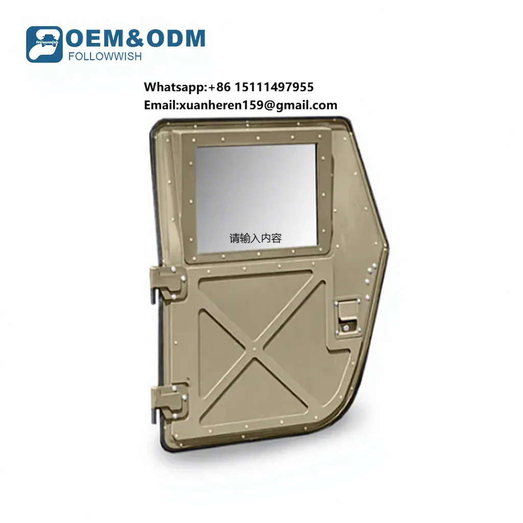 

Followwish Genuine New Car Body Parts Am General M998 Hmmwv 4 Doors Humvee X Doors for Hmmwv M998 Humvee X Doors
