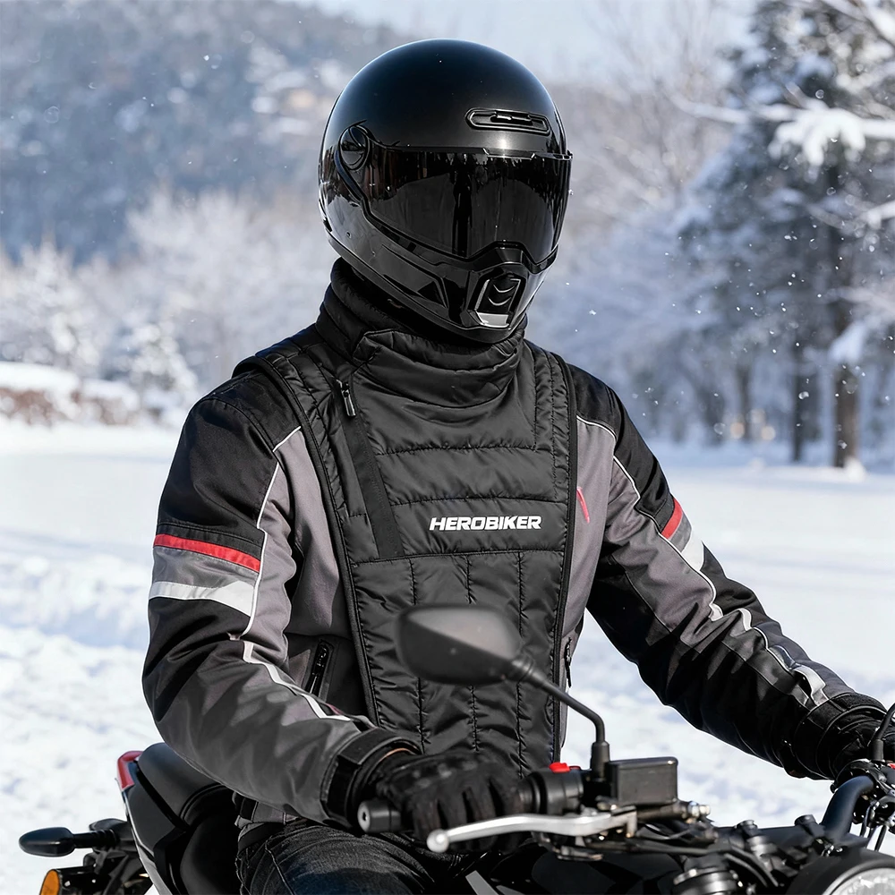 Winter Motorcycle Warm Neck Scarf Windproof Motocross Thermal Neck Scarf Outdoor Skiing Warm Neck Motorbike Riding Warm Scarf