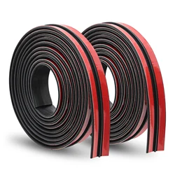 2m Car Windshield Seal Rubber Strip Auto Roof Window Edge Sticker Noiseproof Sound Insulation Waterproof Dustproof Weatherstrip