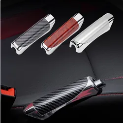 Car Handbrake Grips  For Nissan Xterra Titan Almera N15 N16 N17 N18 Cube Brake Decoration Shell Interior Accessories