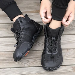 New Winter Boots Men Women Hiking Shoes Non-Slip Breathable Running Shoes Waterproof Snow Boots Warm Casual Sneakers for Outdoor