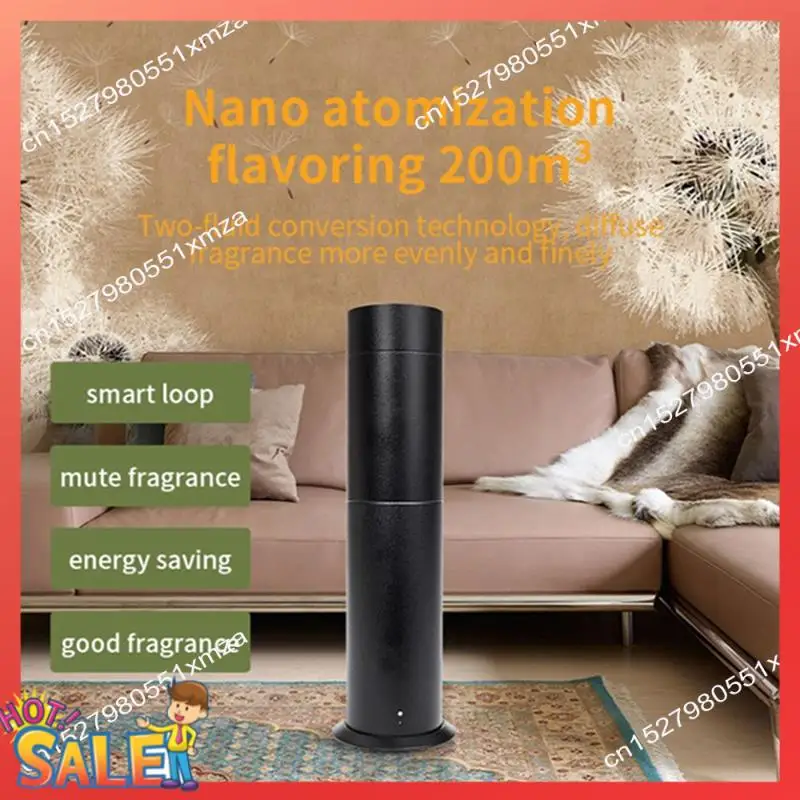 

ABCL Essential Oil Diffuser Aromatherapy Oils Nebulizing Fragrance Diffuser Air Freshener For Hotel Home EU Plug Silver Easy Ins