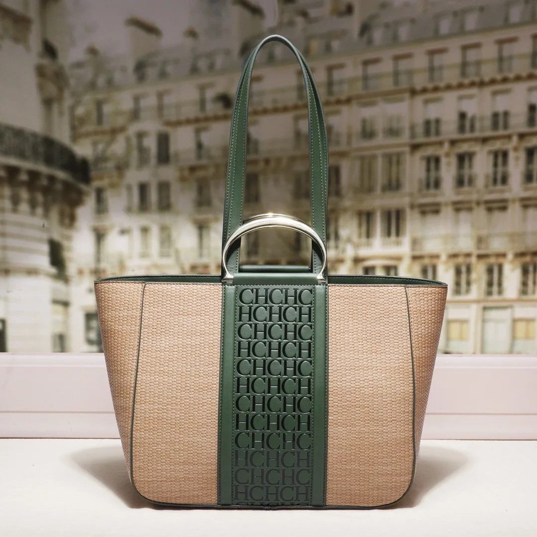 Large CapacityTote BagNewOriginalStraw BagFashionOfficeSingle ShoulderHandheldWomen Bag